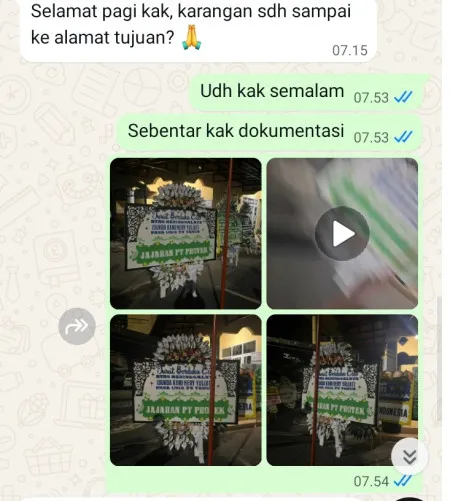 Pengiriman Papan Bunga Selamat Daan Mogot