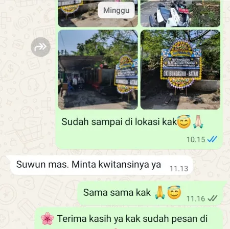 Pengiriman Papan Bunga Duka Daan Mogot