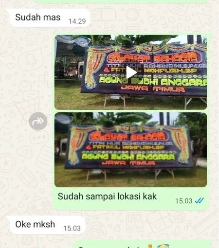 Pengiriman Papan Bunga Daan Mogot