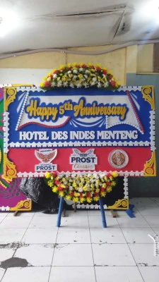 Papan Bunga di Daan Mogot
